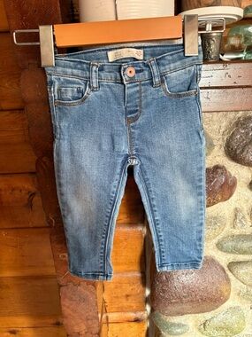 3/$25 Zara Baby girl Skinny Jeans - Blue Denim - 6-9 Months (74cm)